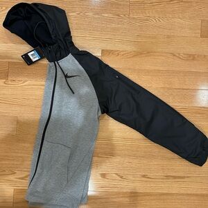 NWT - Nike Form Dri-FIT Hooded Versatile Black and Gray Jacket